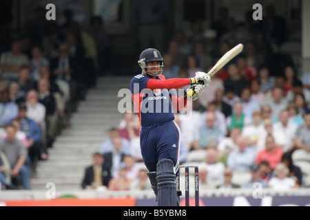 one day cricket england v australia batting wicket keeper international Stock Photo