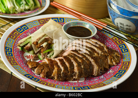 Crispy aromatic duck Chinese Food Stock Photo