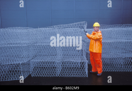 Construction sites in Iceland 2004 Stock Photo
