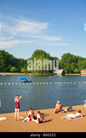 serpentine lido swimming