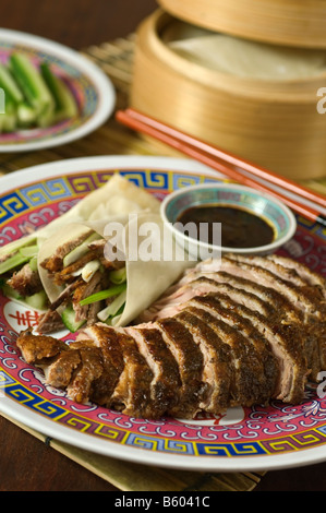 Crispy aromatic duck Chinese Food Stock Photo