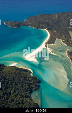 Awaroa Bay Awaroa Inlet and Holiday Homes Abel Tasman National Park ...