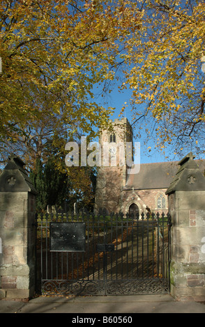 St Michael and All Angels church, Croft, Leicestershire, England, UK Stock Photo