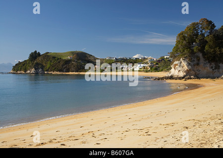 Beach Kaiteriteri Nelson Region South Island New Zealand Stock Photo