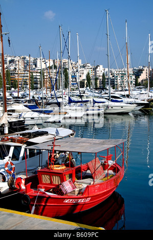 Piraeus Pasalimani port harbour Athens Greek Greece Stock Photo