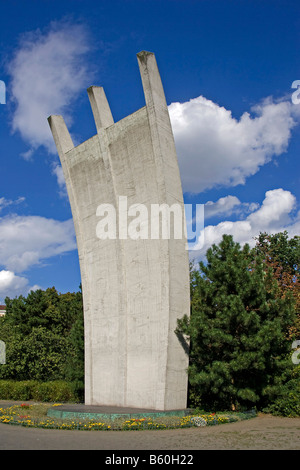 Airlift memorial at Tempelhof Airport, Berlin Stock Photo