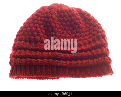 Woolen Beanie Hat Stock Photo