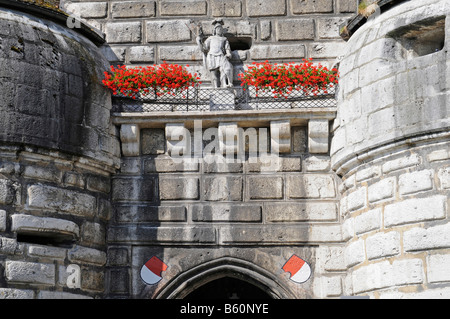 Baseltor or Gate of Basel, city gate, city wall, city fortification, Solothurn, Switzerland, Europe Stock Photo