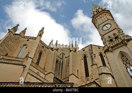 Nostra Senyora dels Dolors, Parish Church, Manacor, Majorca, Balearic Islands, Spain, Europe Stock Photo