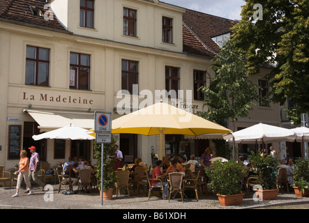 Restaurant in the city of Potsdam, Brandenburg, Germany, Europe Stock Photo