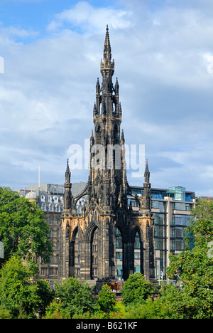 The Scott Monument, Edinburgh, Scotland, Great Britain, Europe Stock Photo