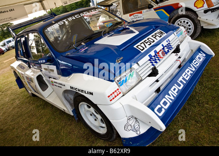 MG Metro 6R4 Group B Rally Car In Golden Wonder Crisps Livery On The ...