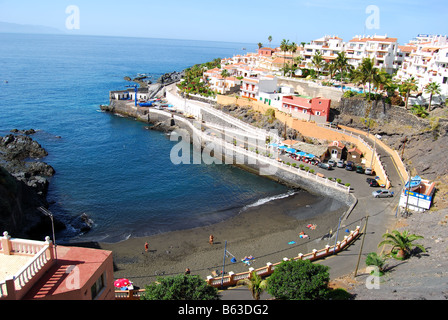 Beach view, Puerto de Santiago, Tenerife, Canary Islands, Spain Stock Photo
