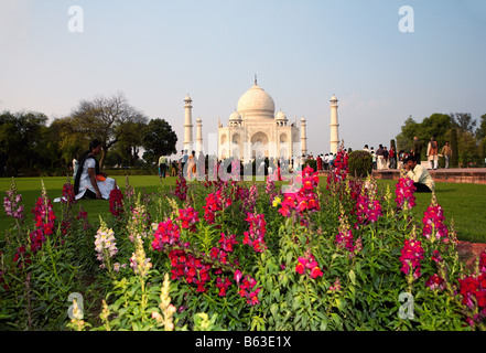 TAJ MAHAL Stock Photo