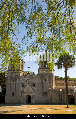 San Antonio Missions, Concepcion (AKA Franciscan mission of Nuestra Senora de la Purisima Concepcion), State Historic Site Stock Photo