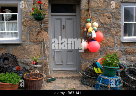 Cornish Cottage - John Gollop Stock Photo
