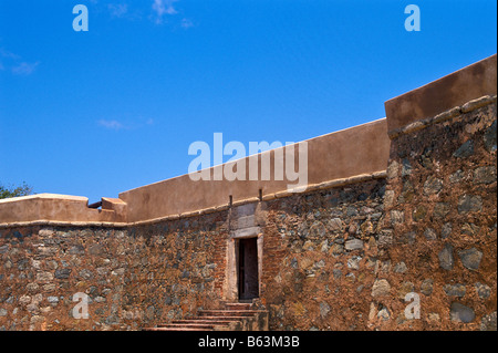 Venezuela Isla Margarita island Castillo de Santa Rosa fort entrance gate La Asuncion Stock Photo