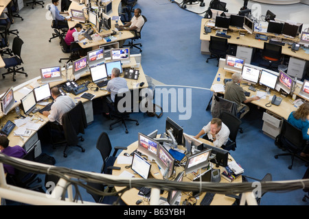 Al Jazeera headquarters English cable television studio, Doha, Qatar Stock Photo