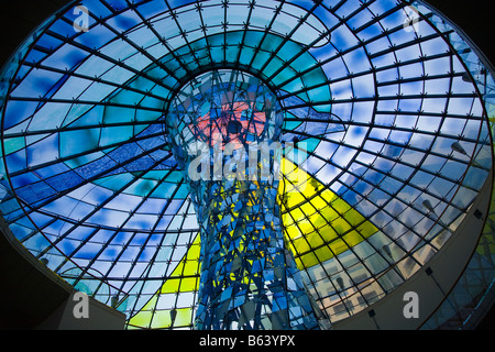 Roof, Dubai Wafi City Shopping Mall Stock Photo