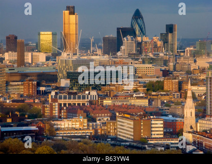 View from Millbank Tower 10- the City of London Stock Photo