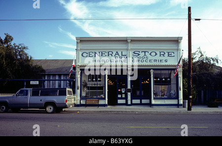 General Store In Harmony California USA America Stock Photo
