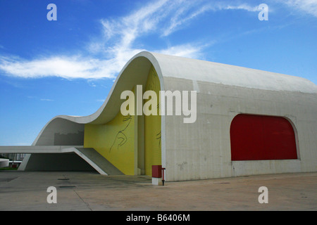 Teatro Popular Niteroi Brazil Oscar Niemeyer Stock Photo