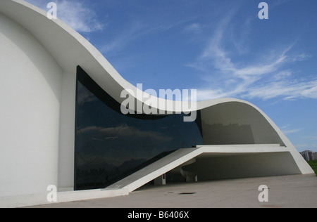 Teatro Popular Niteroi Brazil Oscar Niemeyer Stock Photo