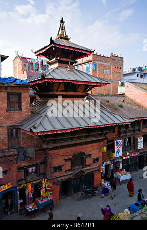 Agam Chen Shrine, Durbar Square, Kathmandu, Nepal Stock Photo