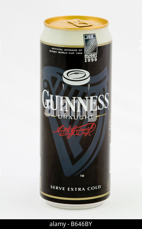 Promotional can of Guinness produced for the 1999 Rugby World Cup Stock Photo