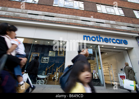 mothercare branch Oxford Street Central London Stock Photo