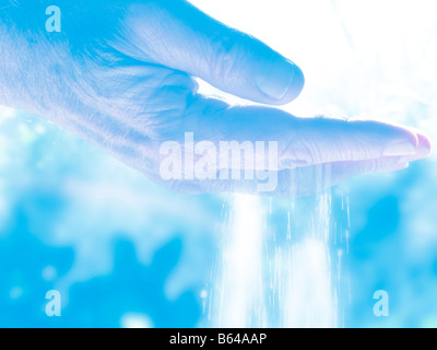 Slipping away. Stock Photo