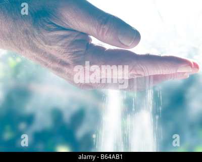 Slipping away. Stock Photo
