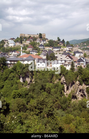 Bosnia and Herzegovina A picturesque medieval town of Jajce Stock Photo