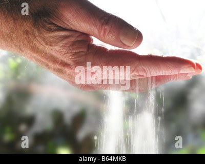 Slipping away. Stock Photo