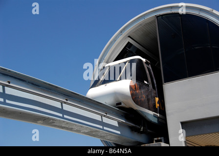 sky train monorail Sydney Australia Stock Photo