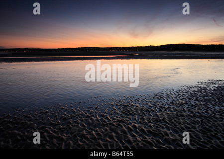 Swansea beach at sunset Stock Photo - Alamy