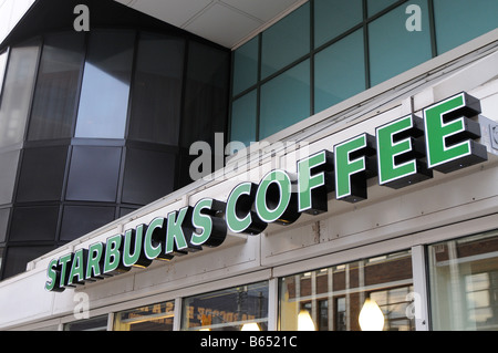 Starbucks Coffee John Street at Wellington, Toronto, Ontario Canada Stock Photo