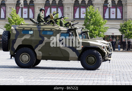 Russian high mobility multipurpose military vehicle Tigr (Tiger Stock ...