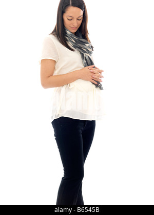 Pregnant Young Woman Model Released
