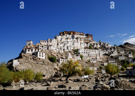 Thiksey monastery is Ladakh famous monastery is one of the most beautiful monastery Stock Photo