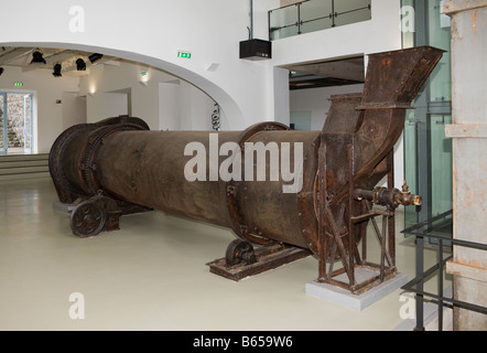 Boiler at Whaling Museum before Whaling Station in Lajes do Pico Pico Island Azores Portugal Stock Photo