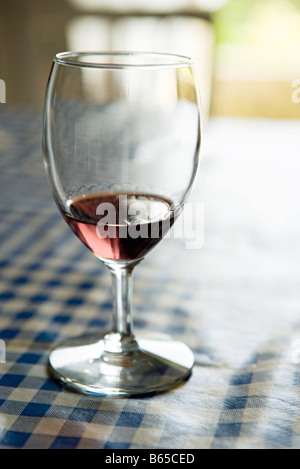 Glass of sherry, close-up Stock Photo