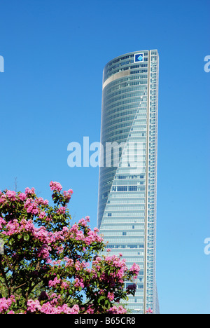 Tower Espacio. Madrid. Spain. Stock Photo