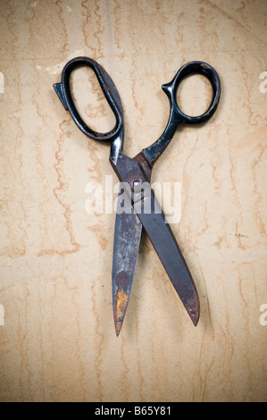 Rusty scissors Stock Photo