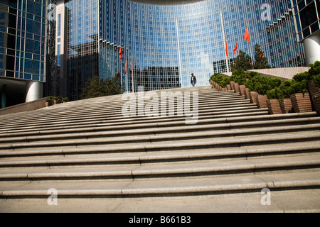 Grand Hyatt Hotel Beijing China Stock Photo