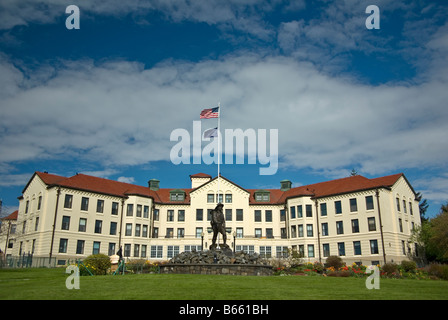 Alaska Pioneers Home, Sitka, Alaska Stock Photo