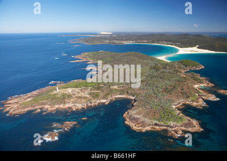 Point Stephens Fingal Bay Left And Fingal Spit Tomaree National Park ...