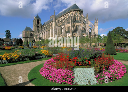 Elk165 2151 France Central Region Bourges Cathedral St Etienne Stock Photo