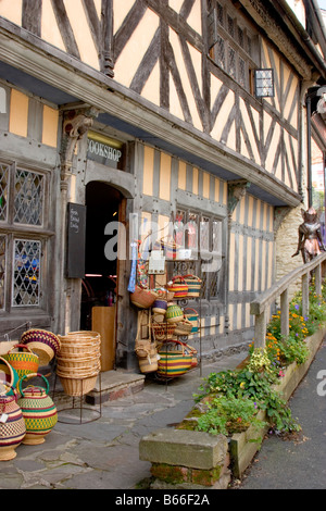 Independent shop in Bishops Castle, Shropshire, England, UK Stock Photo