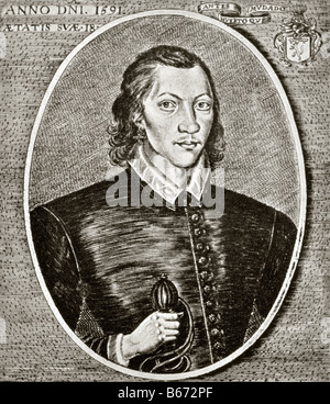 John Donne, 1572 -1631. Jacobean poet and preacher. Stock Photo